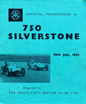 Programme cover of Silverstone Circuit, 28/07/1962