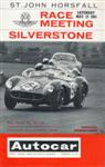 Programme cover of Silverstone Circuit, 22/05/1965