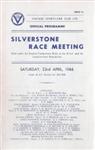 Programme cover of Silverstone Circuit, 23/04/1966