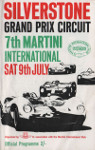 Programme cover of Silverstone Circuit, 09/07/1966