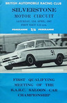 Programme cover of Silverstone Circuit, 15/04/1967