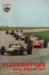 Programme cover of Silverstone Circuit, 29/04/1967