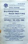 Programme cover of Silverstone Circuit, 19/04/1969