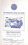 Programme cover of Silverstone Circuit, 13/09/1969