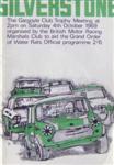 Programme cover of Silverstone Circuit, 04/10/1969