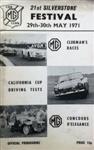 Programme cover of Silverstone Circuit, 30/05/1971