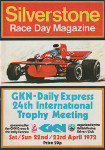 Programme cover of Silverstone Circuit, 23/04/1972