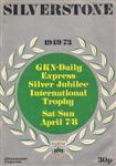 Programme cover of Silverstone Circuit, 08/04/1973