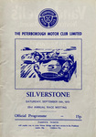 Programme cover of Silverstone Circuit, 15/09/1973