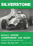 Programme cover of Silverstone Circuit, 15/04/1974