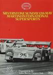 Programme cover of Silverstone Circuit, 12/05/1974