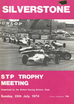 Programme cover of Silverstone Circuit, 28/07/1974
