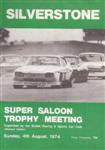 Programme cover of Silverstone Circuit, 04/08/1974