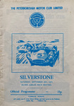 Programme cover of Silverstone Circuit, 20/09/1975