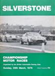 Programme cover of Silverstone Circuit, 28/03/1976