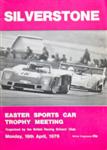 Programme cover of Silverstone Circuit, 19/04/1976