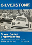 Programme cover of Silverstone Circuit, 04/07/1976