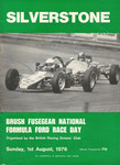 Programme cover of Silverstone Circuit, 01/08/1976