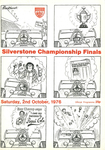 Programme cover of Silverstone Circuit, 02/10/1976
