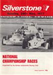 Programme cover of Silverstone Circuit, 29/05/1977