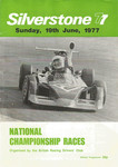 Programme cover of Silverstone Circuit, 19/06/1977