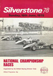 Programme cover of Silverstone Circuit, 18/06/1978