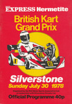 Programme cover of Silverstone Circuit, 30/07/1978