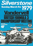 Programme cover of Silverstone Circuit, 04/03/1979