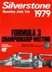 Programme cover of Silverstone Circuit, 01/07/1979