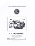 Programme cover of Silverstone Circuit, 13/10/1979