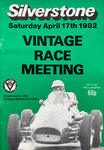 Programme cover of Silverstone Circuit, 17/04/1982