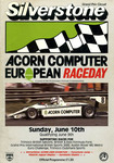 Programme cover of Silverstone Circuit, 10/06/1984
