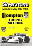 Programme cover of Silverstone Circuit, 06/05/1985