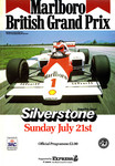 Programme cover of Silverstone Circuit, 21/07/1985