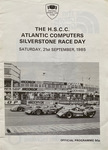 Programme cover of Silverstone Circuit, 21/09/1985