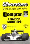 Programme cover of Silverstone Circuit, 27/04/1986