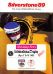 Programme cover of Silverstone Circuit, 09/04/1989
