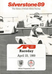 Programme cover of Silverstone Circuit, 23/04/1989