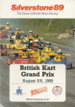 Programme cover of Silverstone Circuit, 06/08/1989