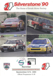 Programme cover of Silverstone Circuit, 09/09/1990
