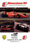 Programme cover of Silverstone Circuit, 30/09/1990