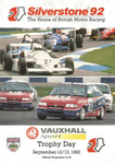 Programme cover of Silverstone Circuit, 13/09/1992
