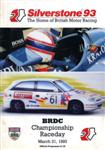Programme cover of Silverstone Circuit, 21/03/1993