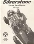 Programme cover of Silverstone Circuit, 08/04/1995