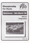Programme cover of Silverstone Circuit, 16/03/1996
