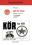 Programme cover of Skarpnäck Airfield, 01/05/1961