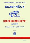 Programme cover of Skarpnäck Airfield, 22/05/1966