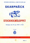Programme cover of Skarpnäck Airfield, 24/09/1967
