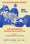 Programme cover of Skarpnäck Airfield, 24/08/1969