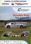 Programme cover of Slovakia Ring, 21/08/2011
